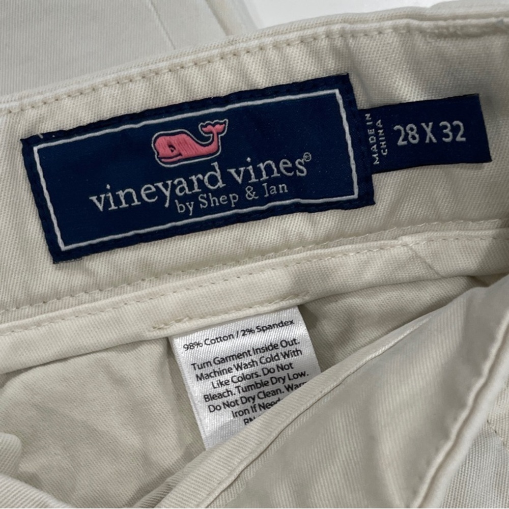 Men’s Vineyard Vines Light Khaki Slim Fit Trousers
